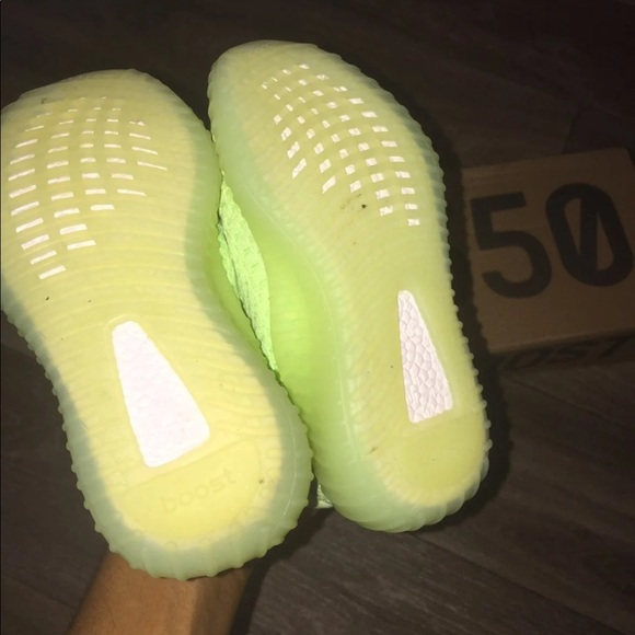 yeezys that glow